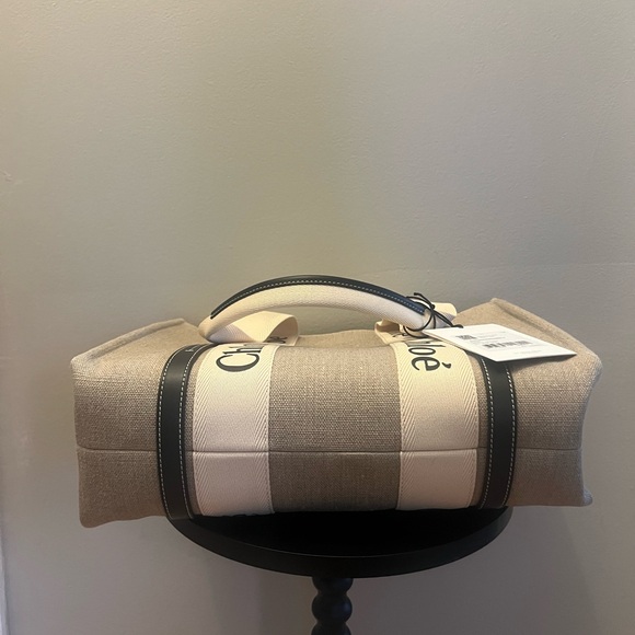 Chloe Beige and Black Tote Bag - Picture 6 of 6